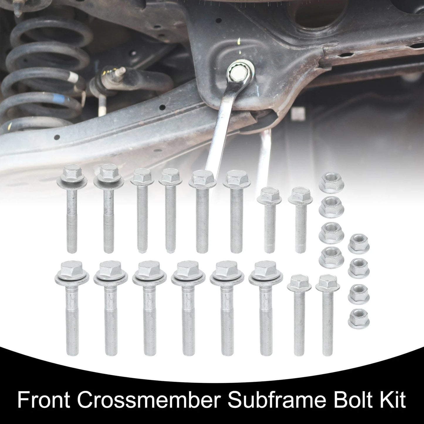Front Crossmember Subframe Bolt Kit for Dodge Caliber (2007-2012)