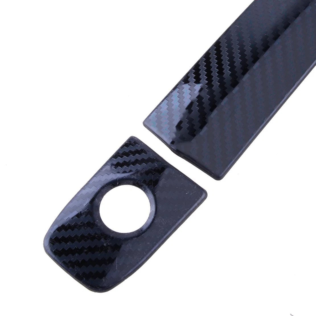 8pcs Black Exterior Door Handle Covers for Nissan Sentra (2013-2019)