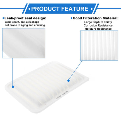 Engine Air Filter for Toyota Yaris 1.5L L4 (2017) - 1 Pcs