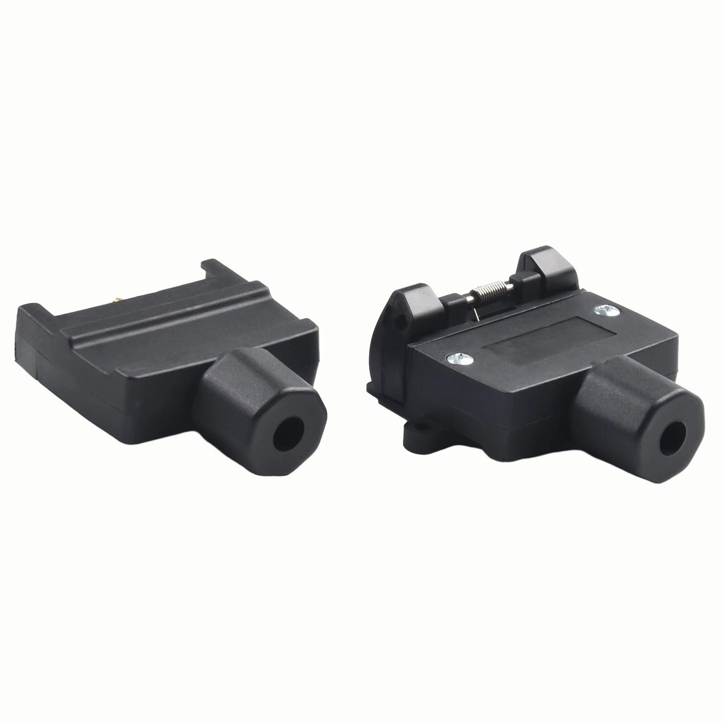 7 Pin Flat Trailer Connector Set for Caravan and Boat