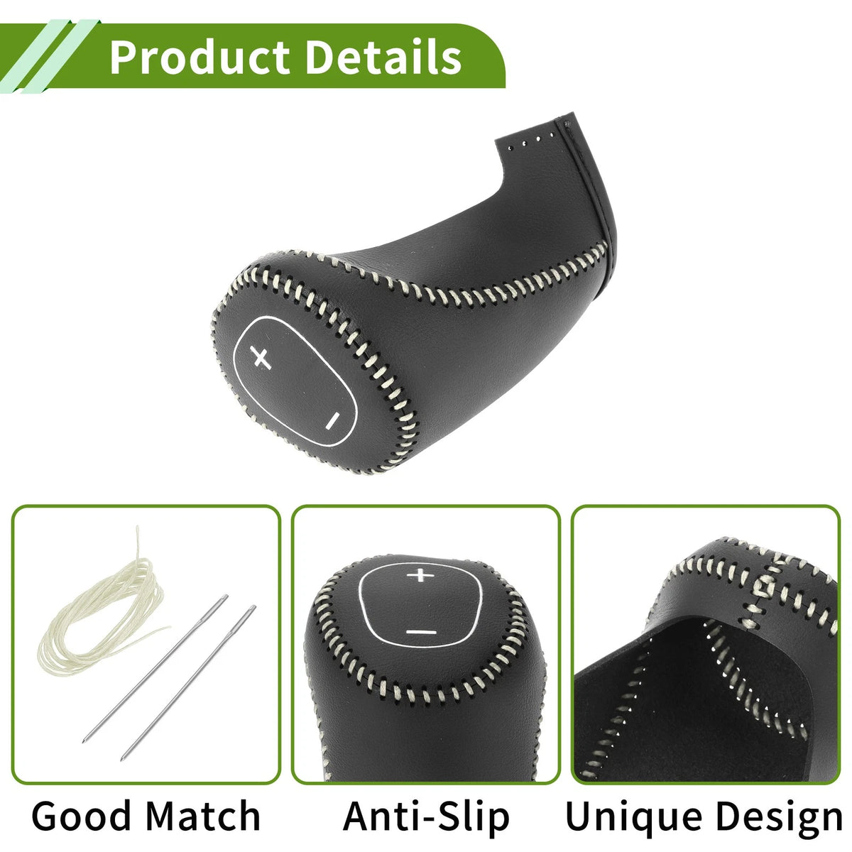 Gear Shift Knob Cover for Chevrolet Equinox Black Beige (2016 - 2020)