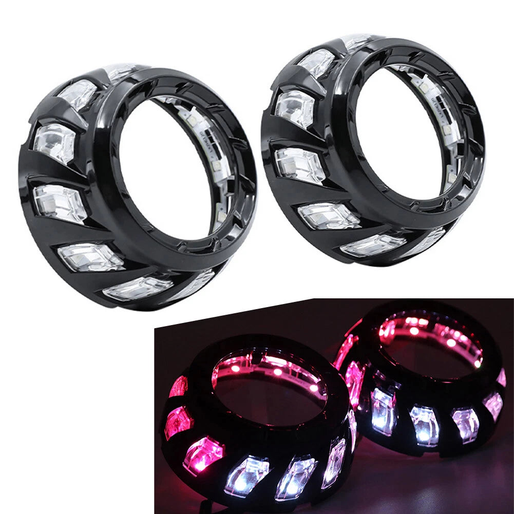 Angel Demon Eyes Headlight DRL Lamp Retrofit for Make & Model