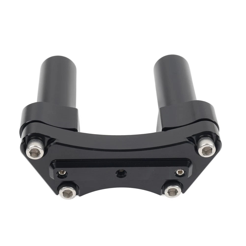 4" Handlebar Risers Top Clamp Mount for Harley Sportster Dyna Softail (2004-2023)