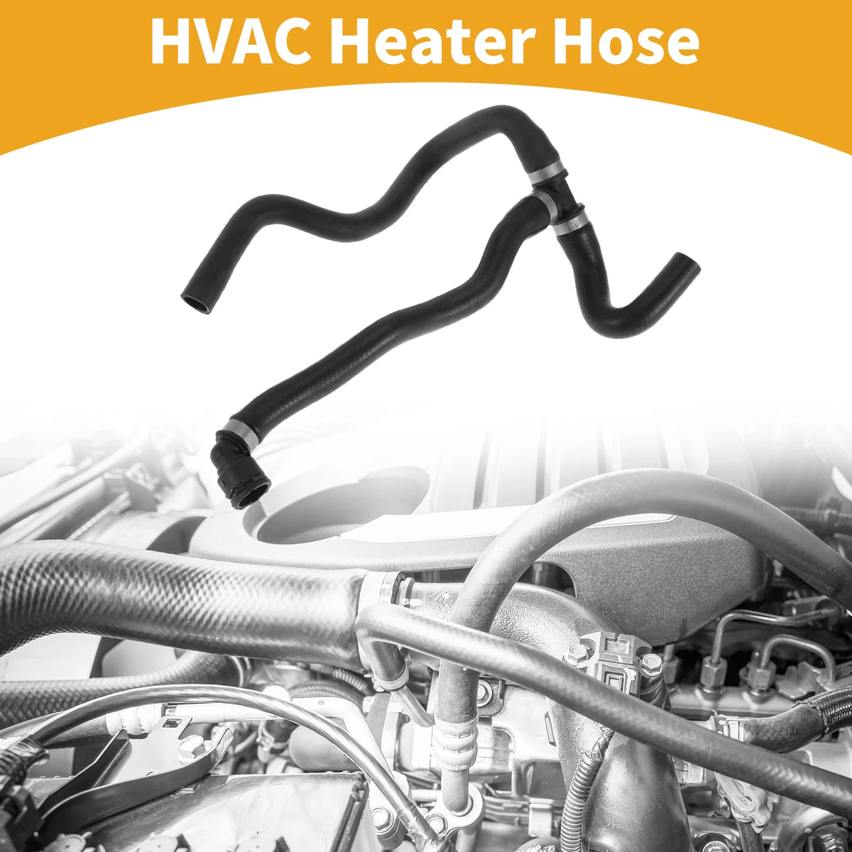 Heater Hose for BMW X4, X3 (2011-2018) - No. 64219193255 Rubber