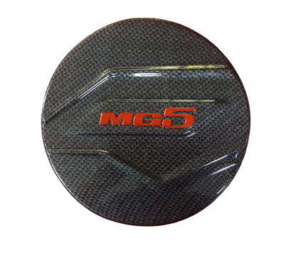 Gas Tank Cover Trim Carbon for MG5 MG 5 GT Sedan (2021-2023)