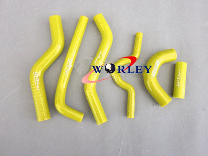 Green Silicone Radiator Hose Kit for Kawasaki KX250F KXF250 (2007-2008)