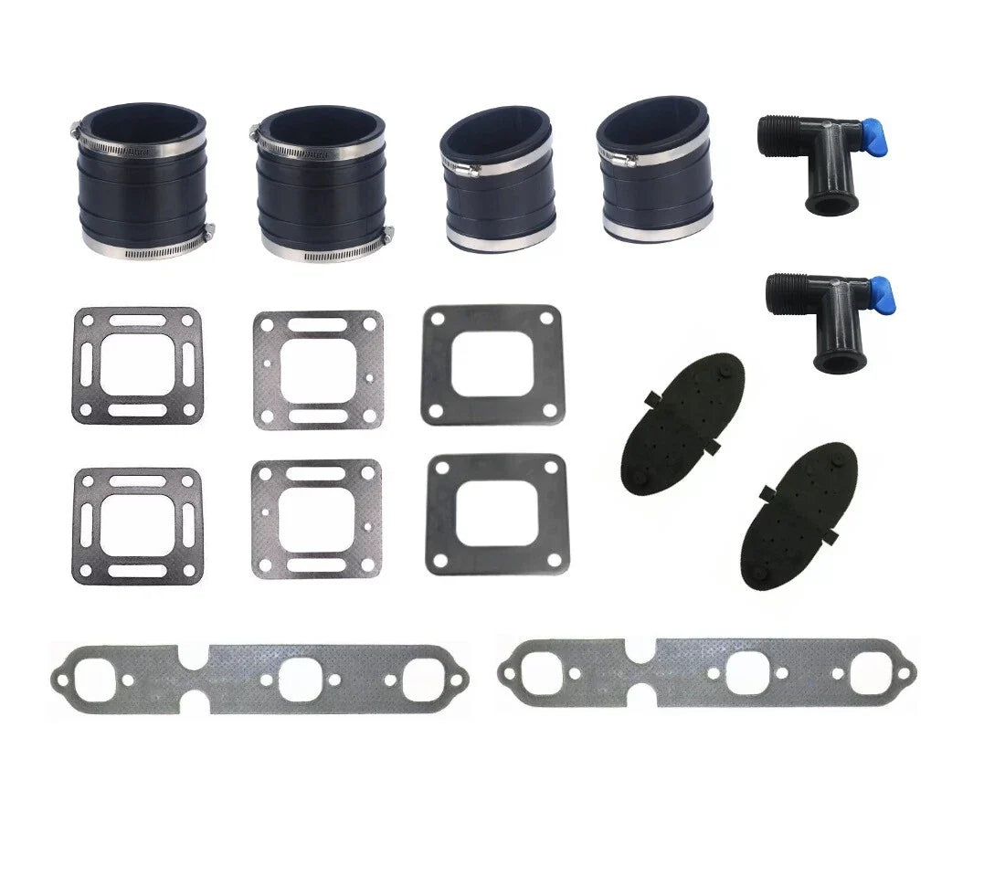 Wet Joint Exhaust Manifold Bellow Kit for MerCruiser V6 175-205 (175-205HP)