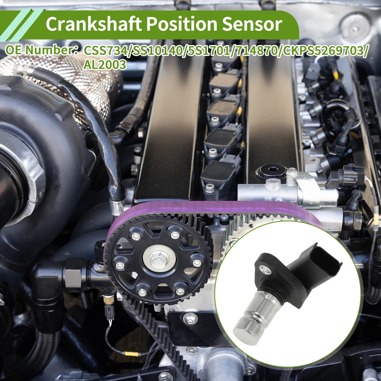 Crankshaft Position Sensor for Dodge Caravan 2.4L (1996-2002) - 1 x Pc