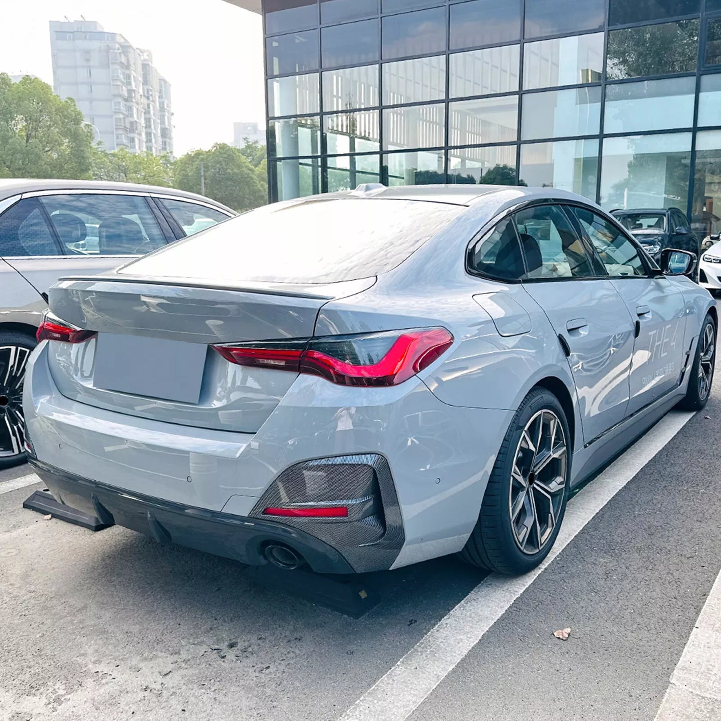 Rear Bumper Side Covers for BMW 4 Series i4 G26 M Sport (2020-2024)