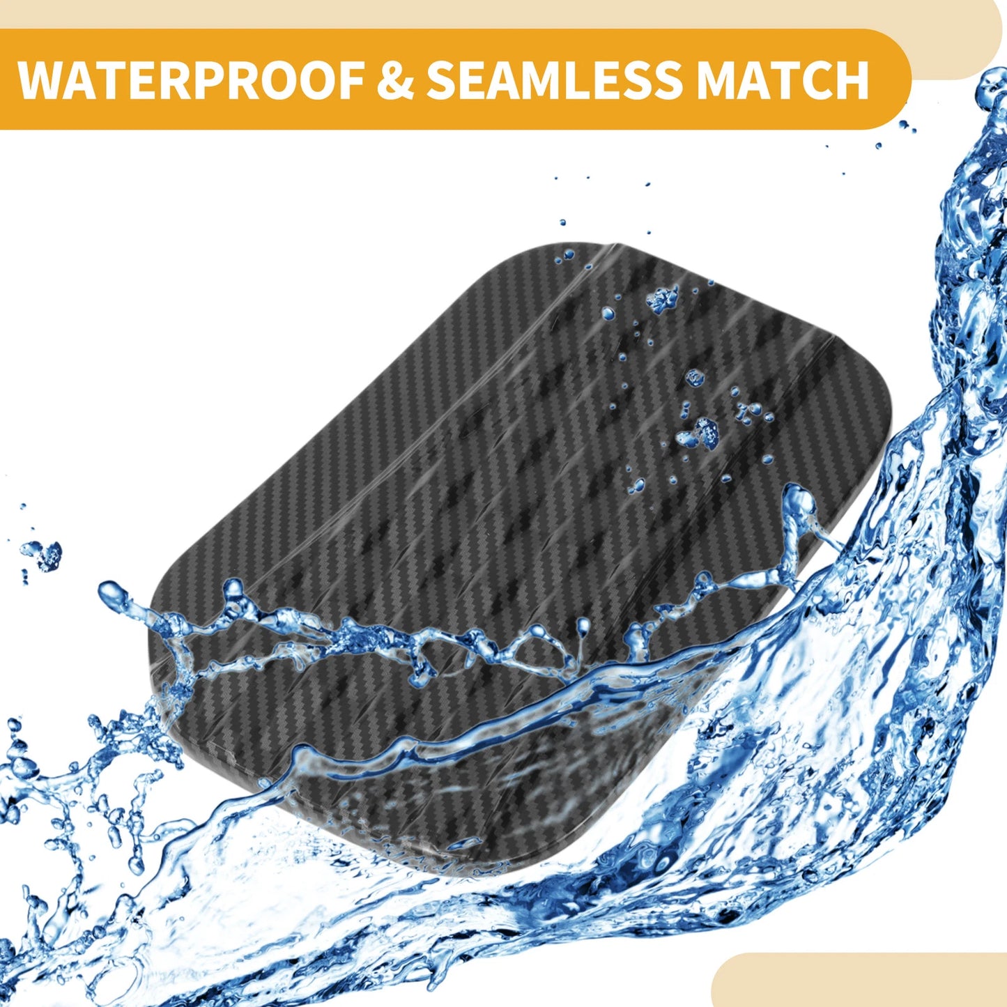 Fuel Tank Door Cap for Ford Bronco 2024-2025 Carbon Fiber Gas Tank Flap