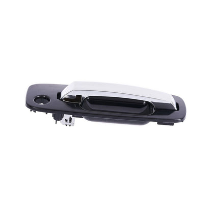 2 x Front LH+RH Chrome Black Outer Door Handle for Nissan X-Trail (2001–2007)