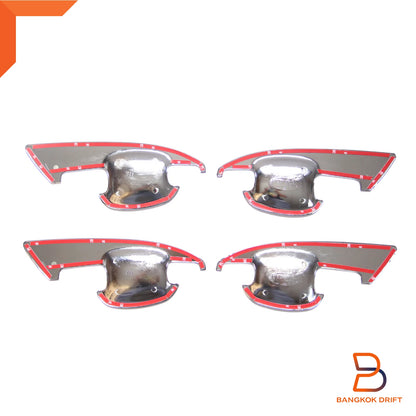 Chrome Door Handle Insert Trim for Holden Colorado Ute (2012-2022)