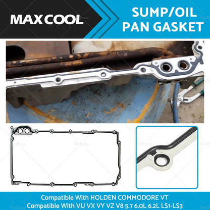 SUMP GASKET for HOLDEN COMMODORE VT VU VX VY VZ V8 5.7 6.0 6.2L (1997-2007)