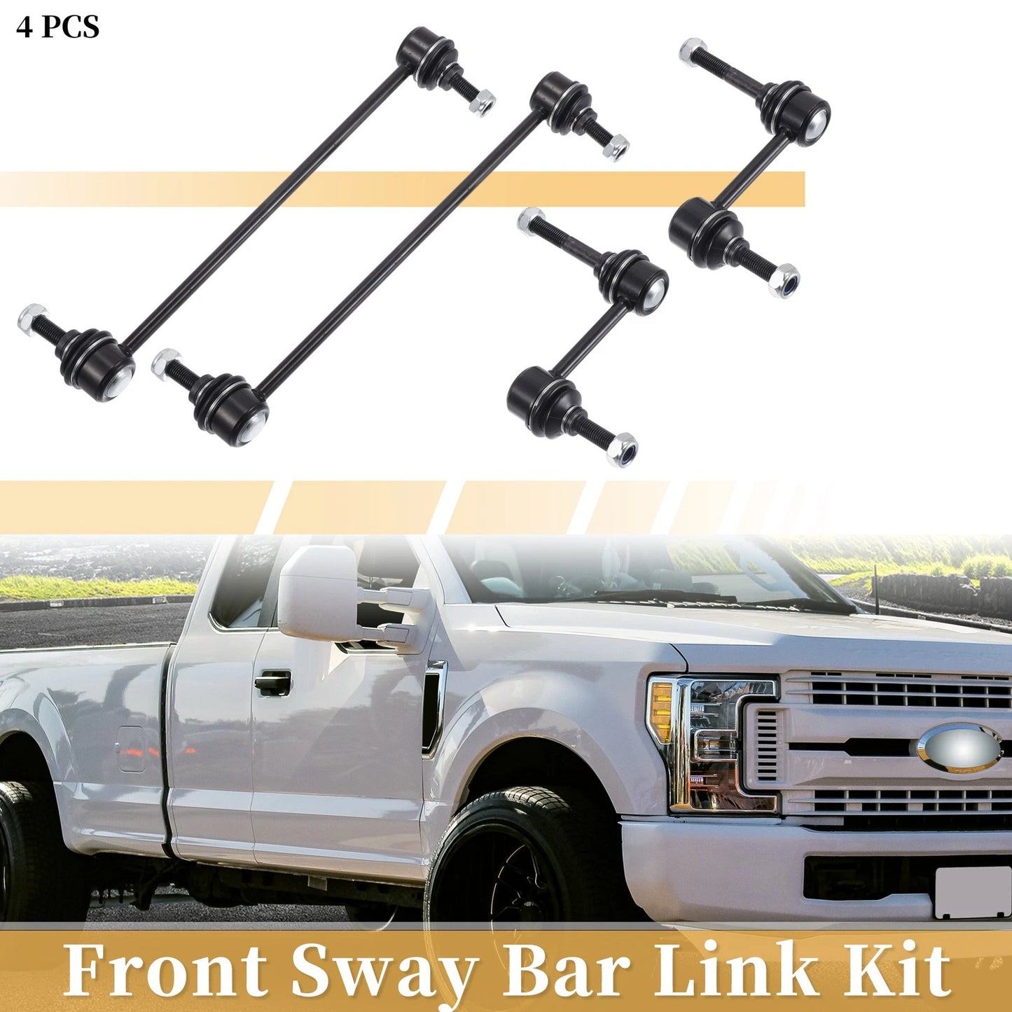 4 x Front Rear Stabilizer Sway Bar Links for Ford Escape, Mazda Tribute