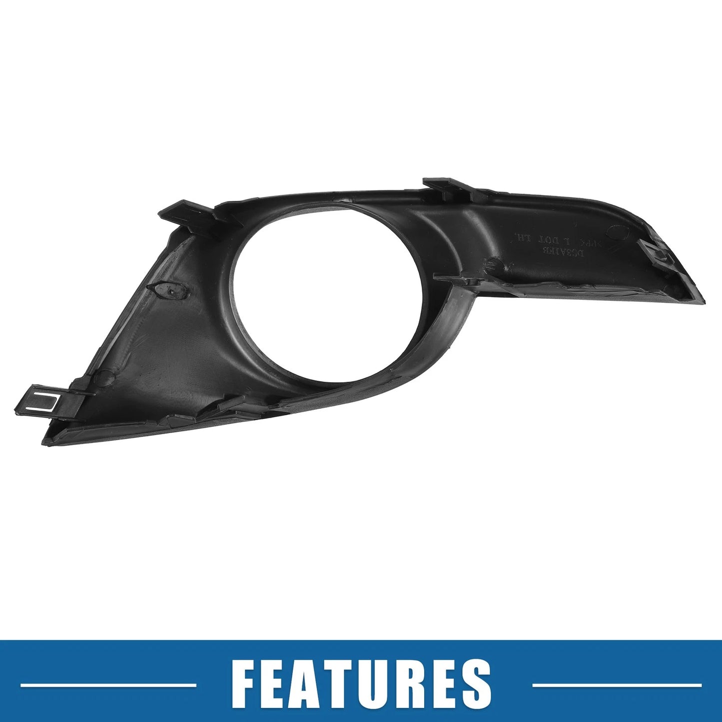 Front Left Fog Light Grille Cover for Nissan Altima (2013-2017)