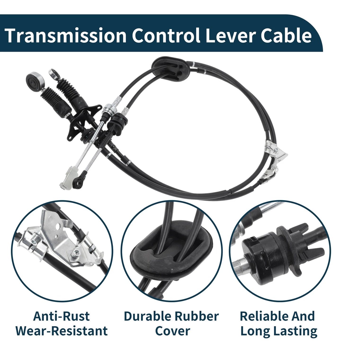 Manual Transmission Gear Shifter Cable for Honda Accord (2003-2007)