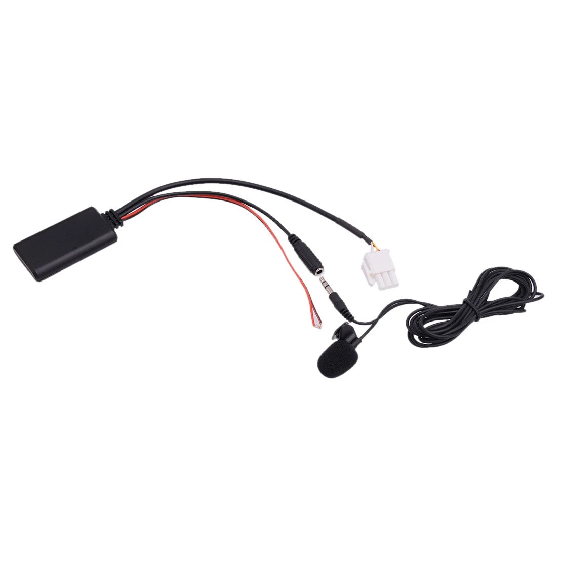 3Pin AUX Audio Cable Adapter with Microphone for Honda Goldwing GL1800 (2001-2023)