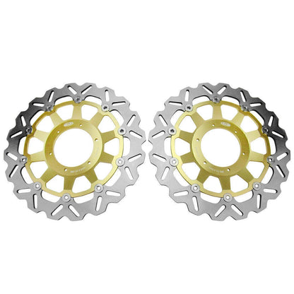 Brake Disc Rotors for Honda CBR929RR, CBR954RR (2000-2003) - 2 x Front/Rear
