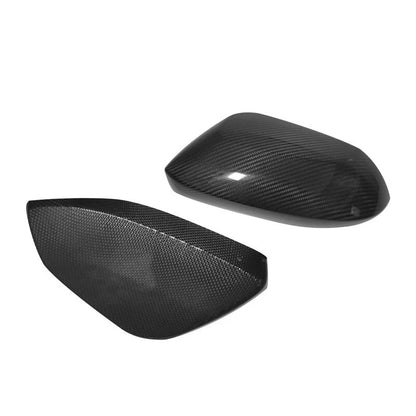 Carbon Fiber Add-on Side Mirror Cover Caps for Toyota Corolla GR 2023-2025