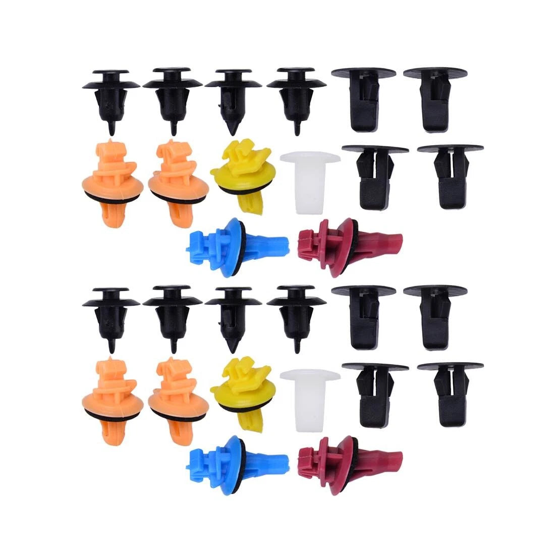 Fender Door Panel Trim Mould Kit Flare Clips for Toyota Prado 120 (2003-2009)