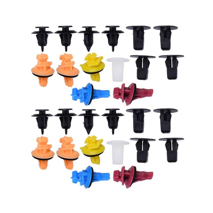 Fender Door Panel Trim Mould Kit Flare Clips for Toyota Prado 120 (2003-2009)