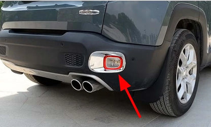 Rear Fog Light Cover Trim for 2015-2018 Jeep Renegade (2015-2018)