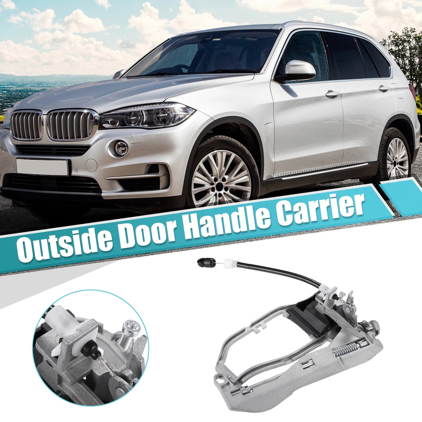 Set Outside Door Handle Carrier for BMW E53 X5 (2000-2006)