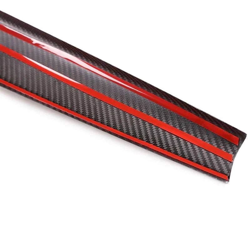 Carbon Fiber Center Console Front Dashboard Cover For Alfa Romeo Stelvio 17-18