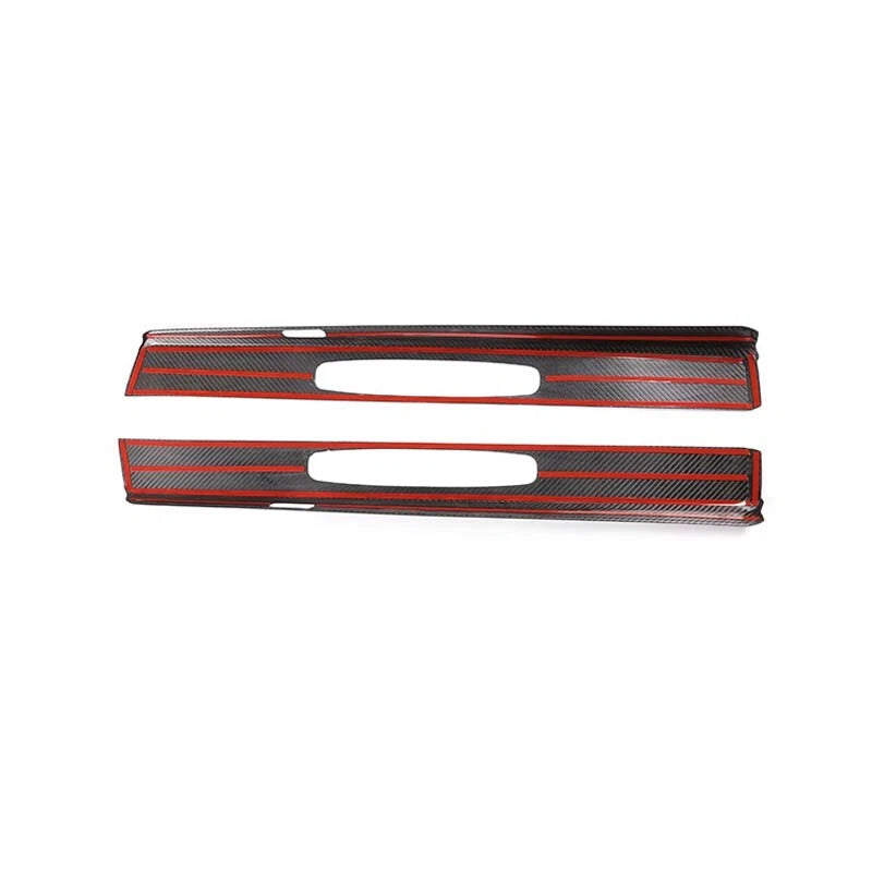 Dry Carbon Fiber Door Sill Strip Cover Trim for Porsche 911 991 12-18 718 16-19