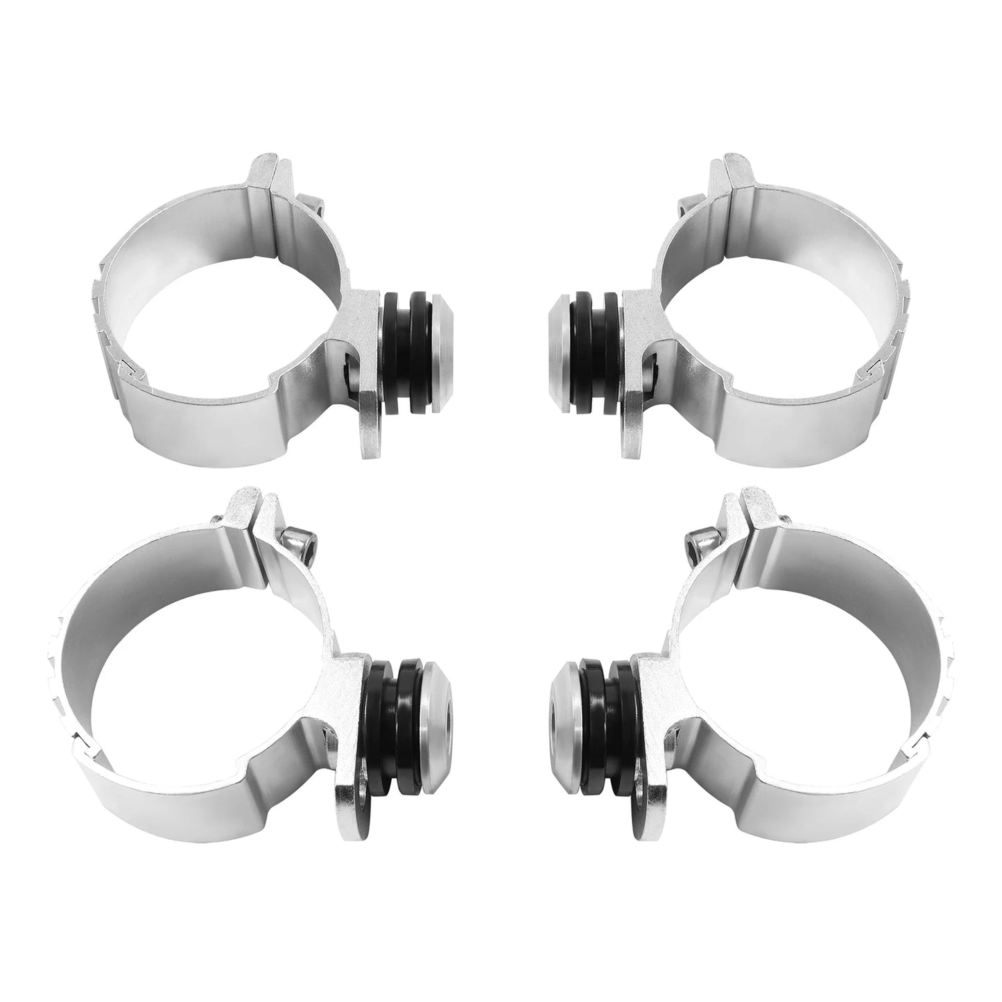 49mm Windshield Clamps for Harley Softail Street Bob Low Rider (2018-2024)