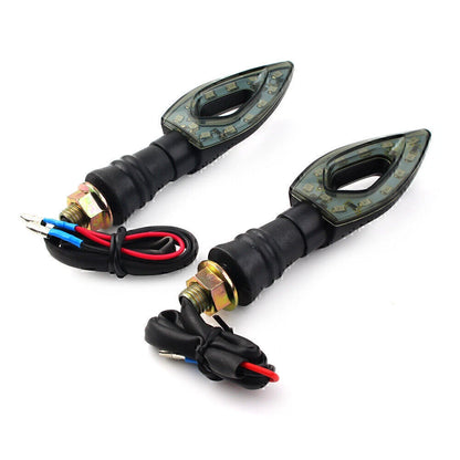 10mm LED Turn Signal Blinker Light Indicator for Universal Cafe Racer