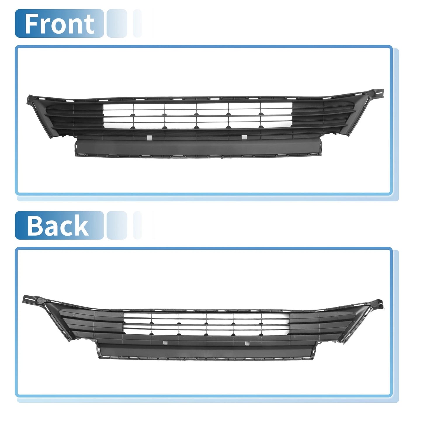 Front Bonnet Bumper Grille for Toyota RAV4 LE (2016-2018)