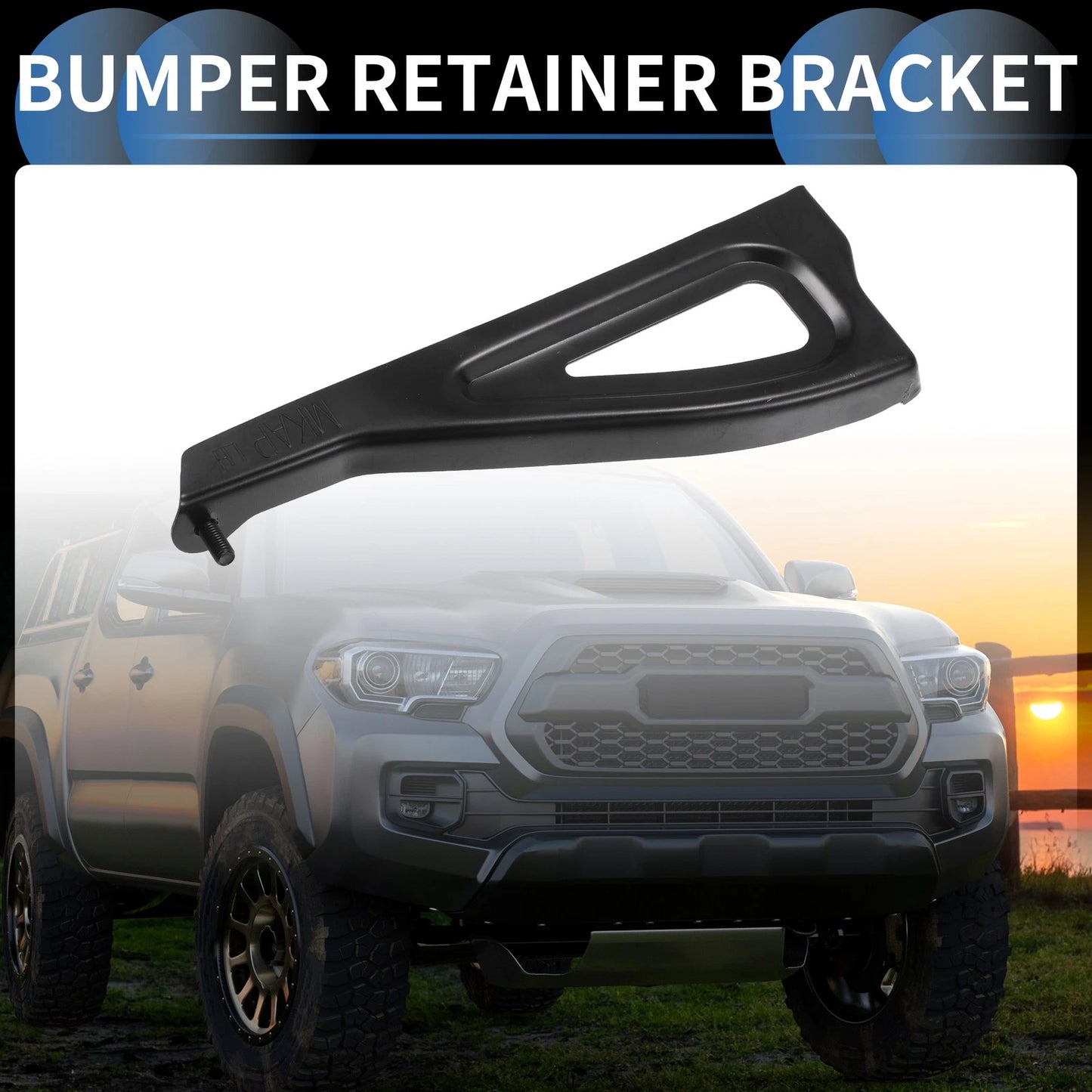 Left Front Bumper Support Bracket for Toyota Tacoma (2005-2012)
