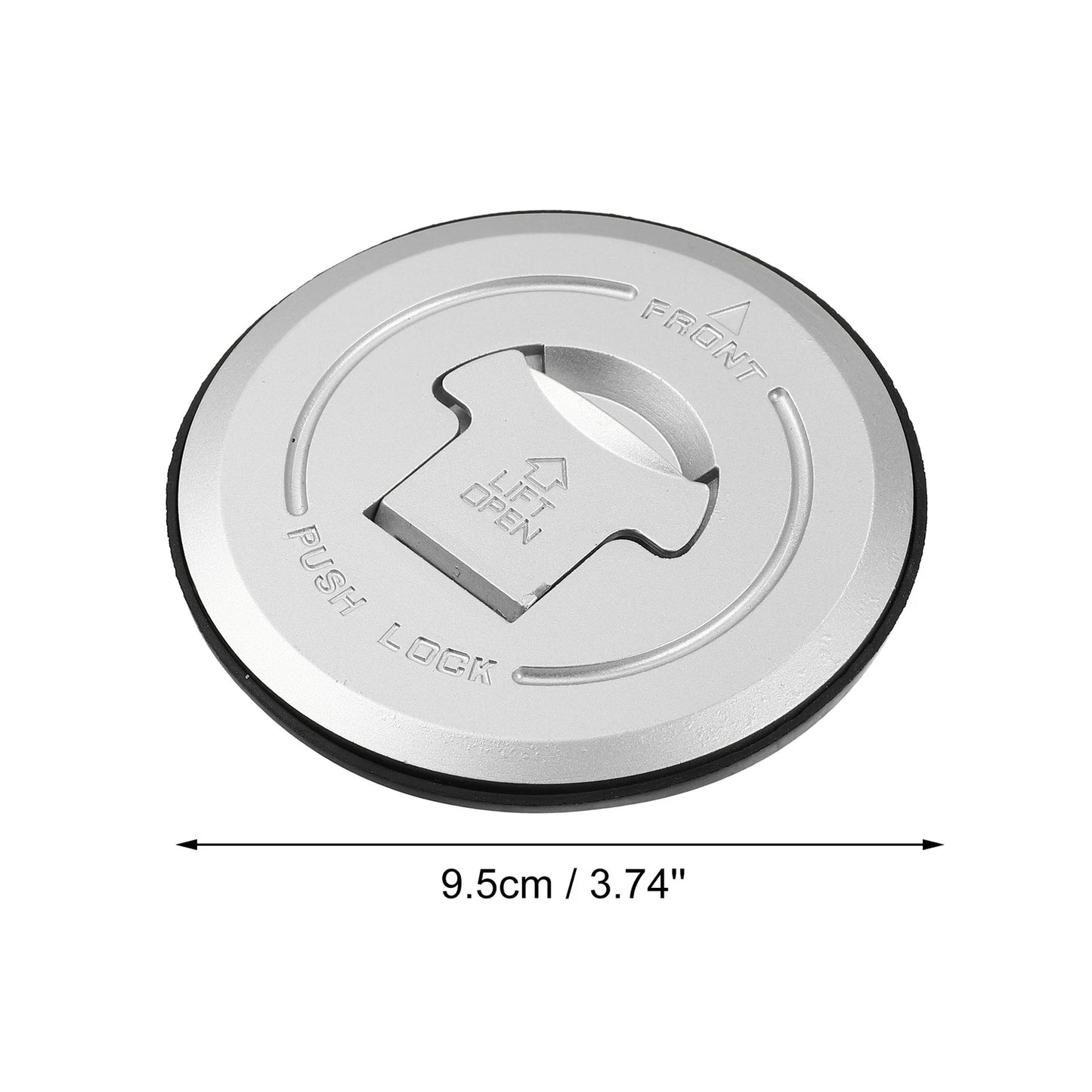 Motorcycle Gas Tank Cover Locking Fuel Tank Cap with Keys for Honda CB-1 (1989-1990)