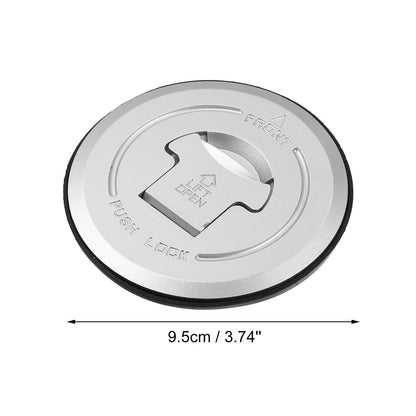 Motorcycle Gas Tank Cover Locking Fuel Tank Cap with Keys for Honda CB-1 (1989-1990)
