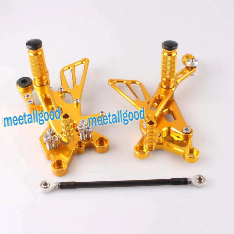 Rearset Footrest Footpegs for Yamaha YZF R6 (2006-2010) - Gold