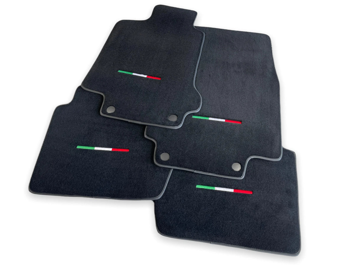 Floor Mats for Maserati GranTurismo Black Carpets LHD (2007-2020)