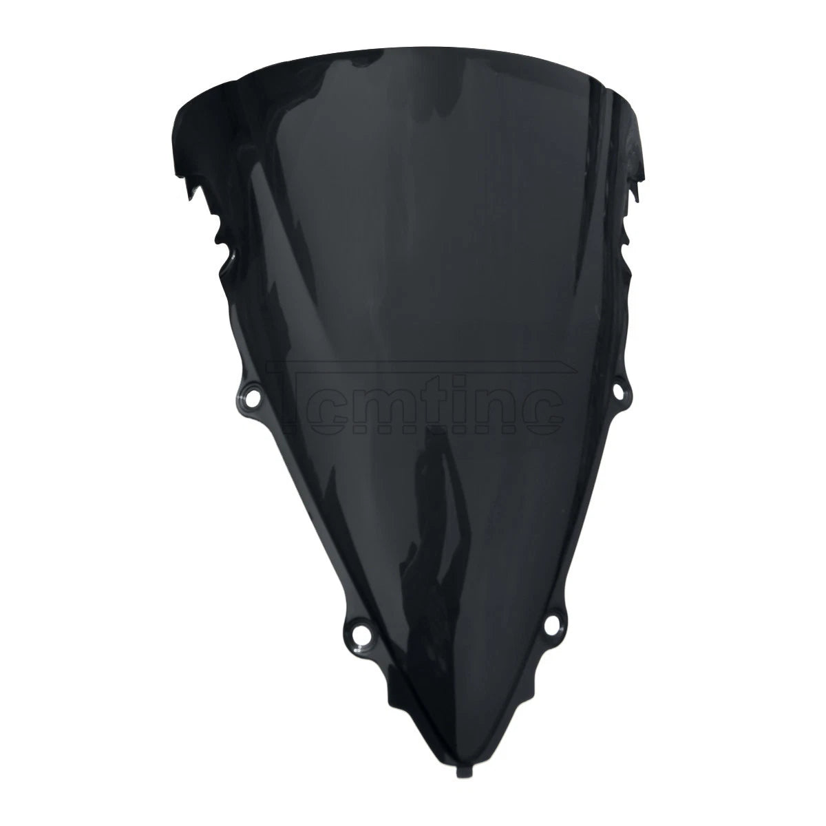 Dual Bubble Black Windshield for Yamaha YZF R6 (2003-2005)