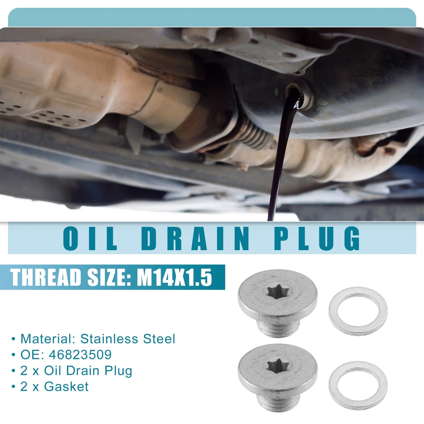 Oil Drain Plug for Chevrolet Cruze
