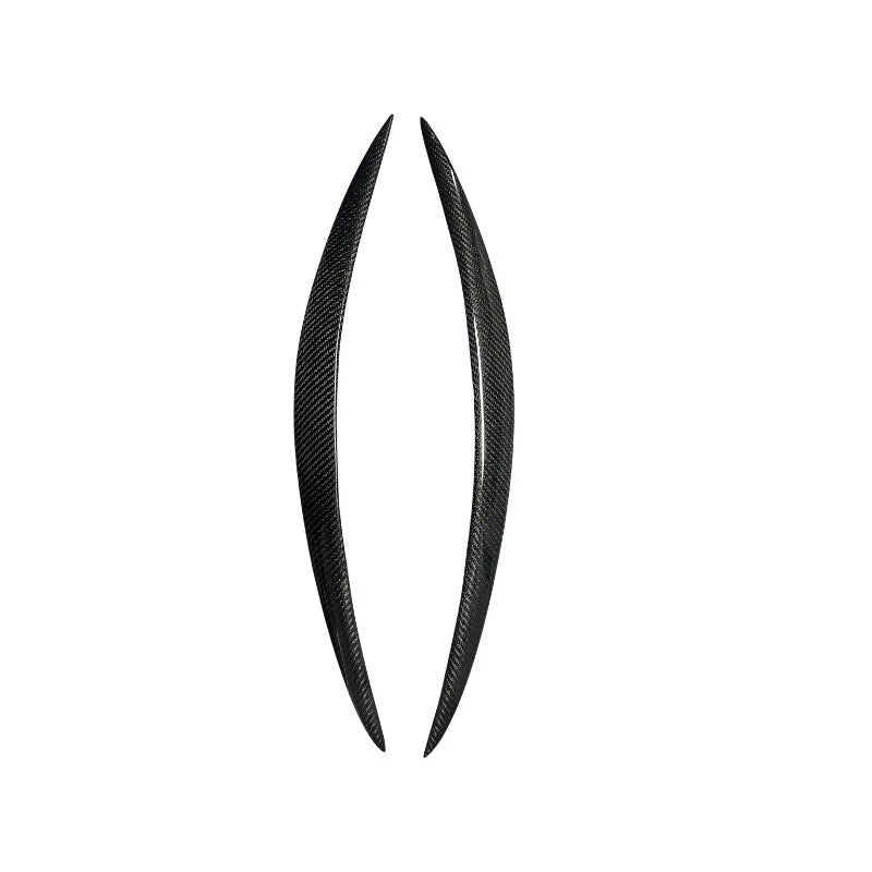 Carbon Fiber Headlight Eyelid Eyebrow Cover for Infiniti FX35 FX37 FX50 2009-13