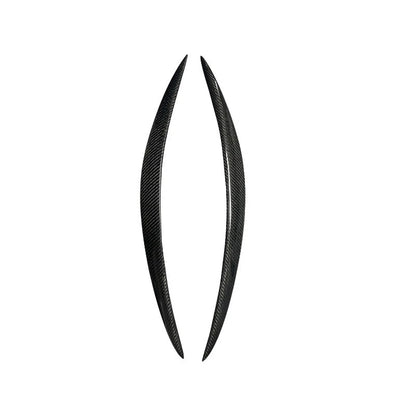 Carbon Fiber Headlight Eyelid Eyebrow Cover for Infiniti FX35 FX37 FX50 2009-13