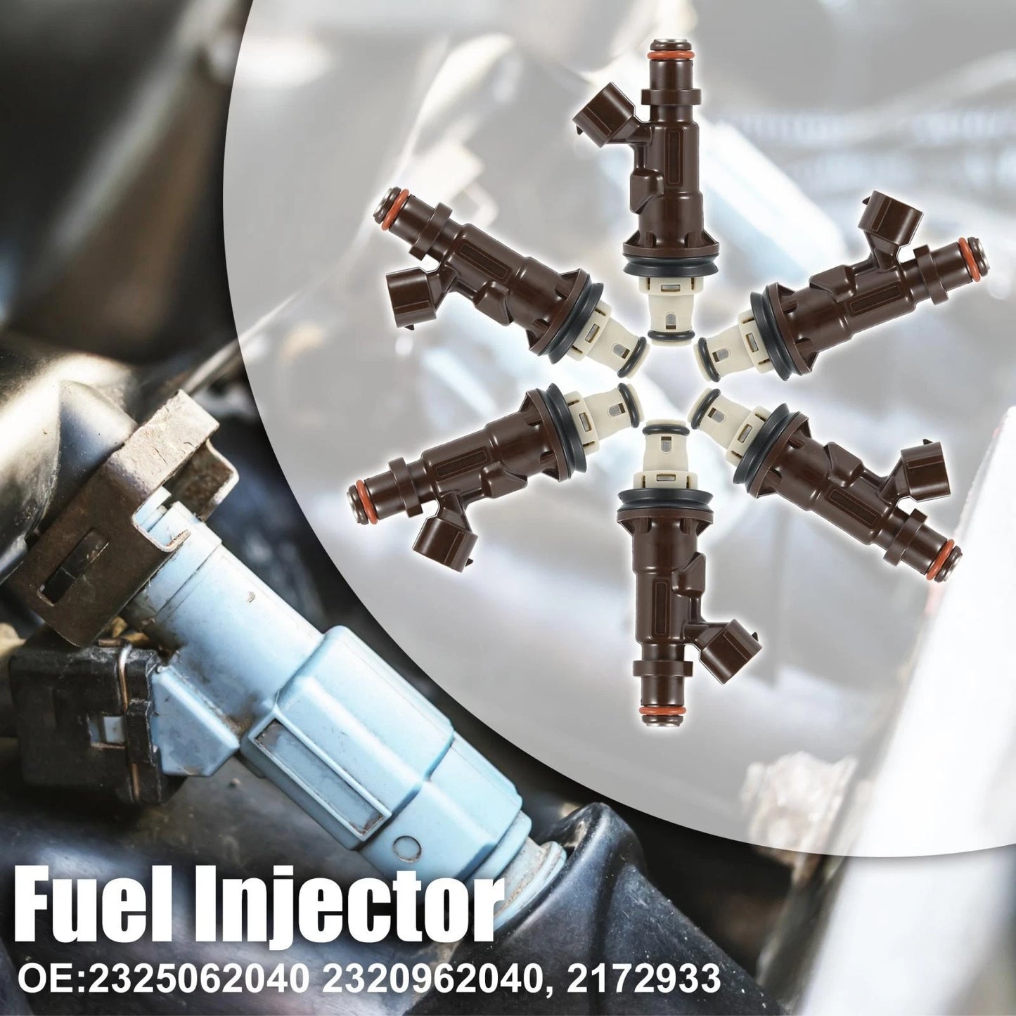 Fuel Injector / 6 Pcs for Toyota Tacoma Tundra 4Runner