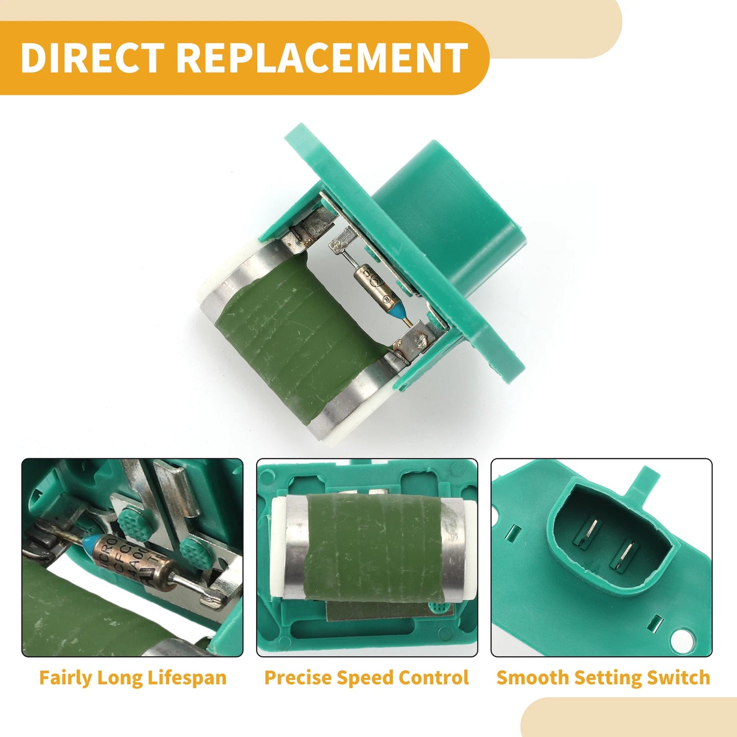 HVAC Blower Motor Resistor for Ford Mustang 4.6L V8 (2005-2014)