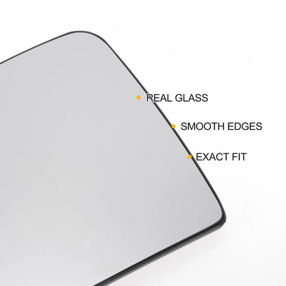 White Left Upper Side Mirror Glass for Ford Transit (2002-2009)