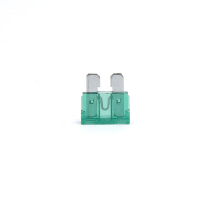30pcs 30A Green Body Two-Pin ATO/ATC Car Fuse Blade for Truck Boat RV