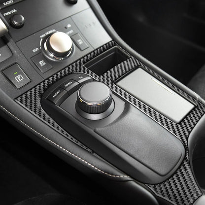 Carbon Fiber Center Control Panel Cover for Lexus CT200h (2011-2017)