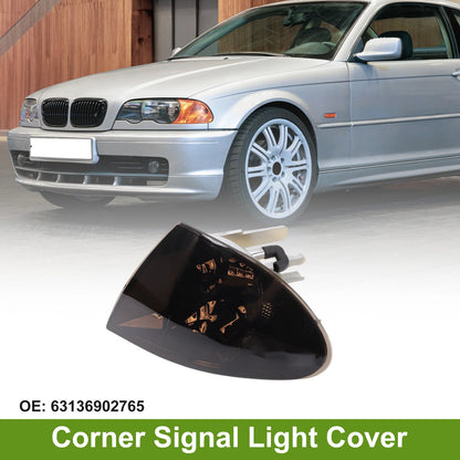 1Pc Car Left Corner Signal Light Cover for BMW 3 Series (1999-2001)