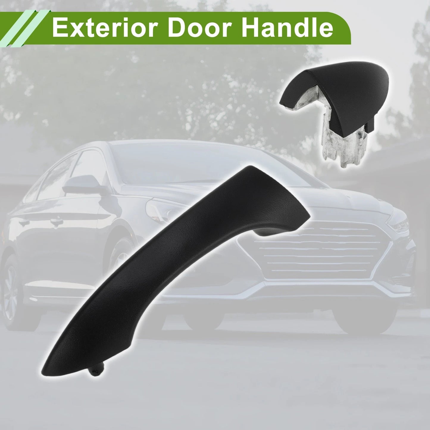 Black Exterior Door Handle for BMW X5 E53 (2000-2006)