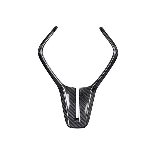 100% Carbon Fiber Steering Wheel Frame Cover Trim for Infiniti Q50 2018-2024