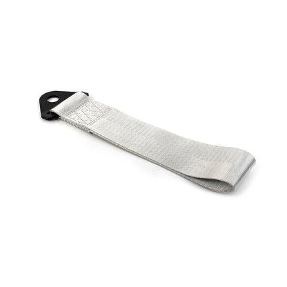 Tow Strap Belt Rope for Universal Car Rear/Front Bumper - Gray